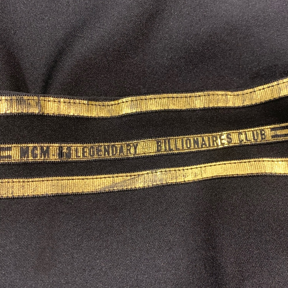 Switch Remarkable MGM Black and Gold Lightweight Jacket with Stand-Up Collar - Picture 12 of 12